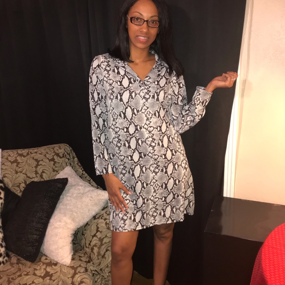 Animal print/Snakeskin Tunic Dress